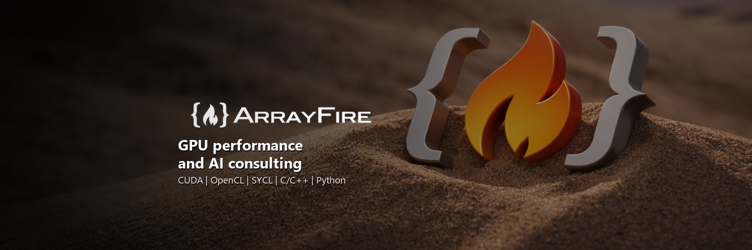 arrayfire's profile banner image