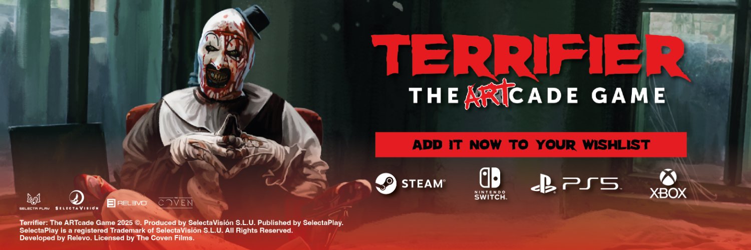 Terrifier The ARTcade Game banner
