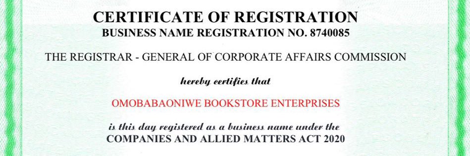 OmoBabaOniwe Bookstore banner