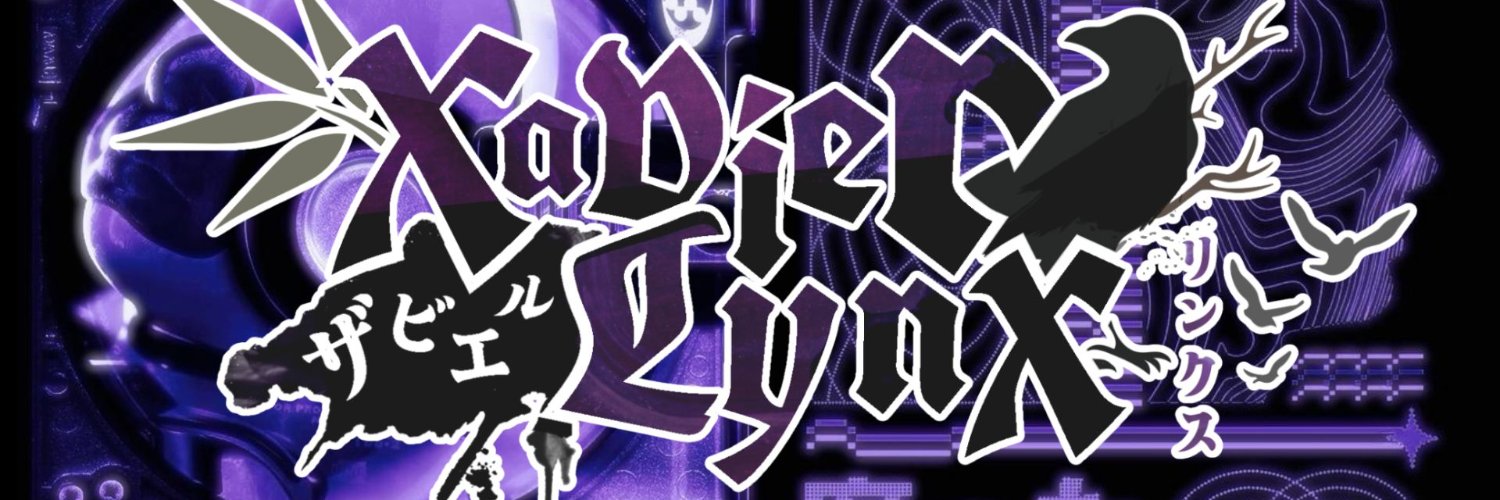 XavierLynx🐦‍⬛ banner