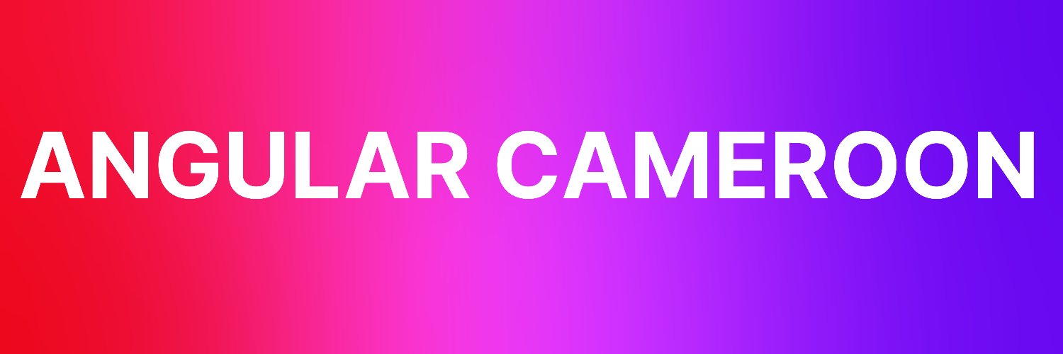Angular Cameroon banner