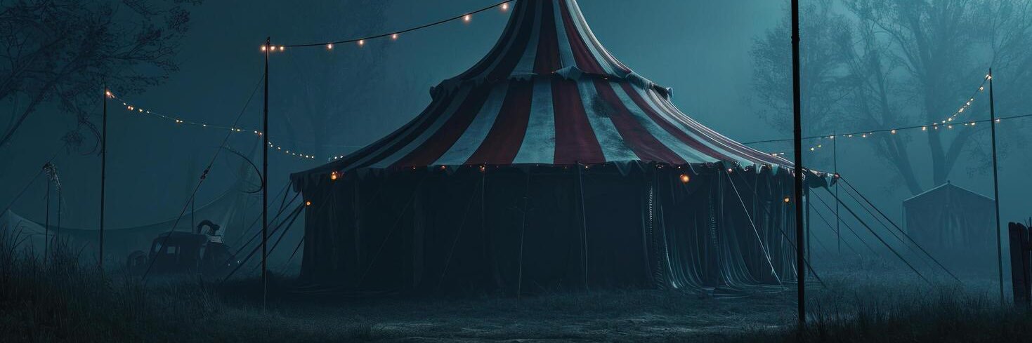 evil clown's banner