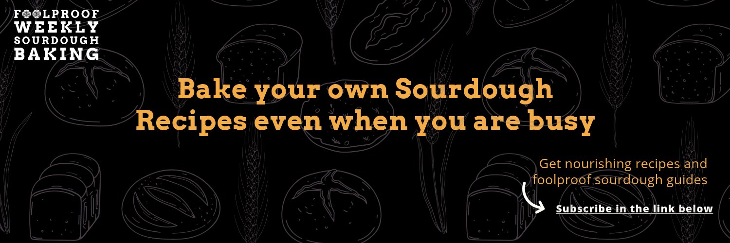 Foolproof Weekly Sourdough Baking's banner