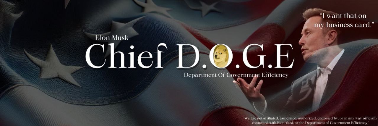 Chief D.O.G.E banner