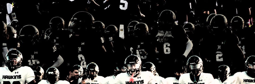 Hawkins Football banner