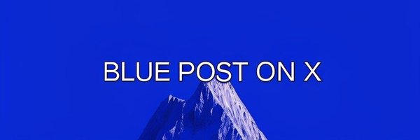 BluepostX Profile Banner