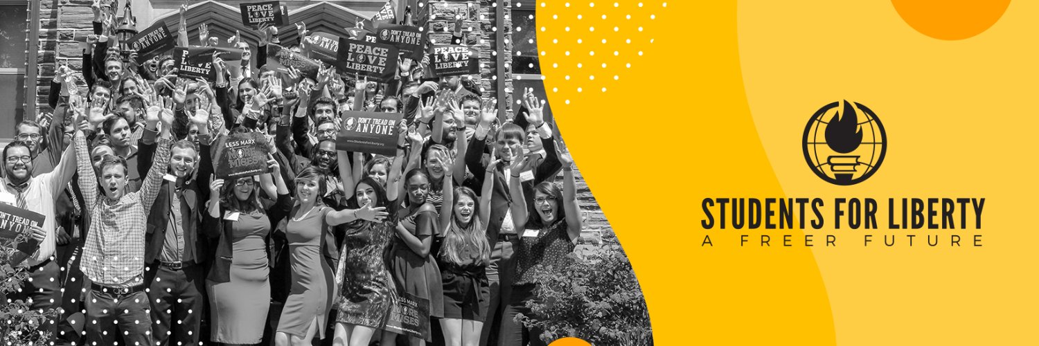 Students For Liberty's banner