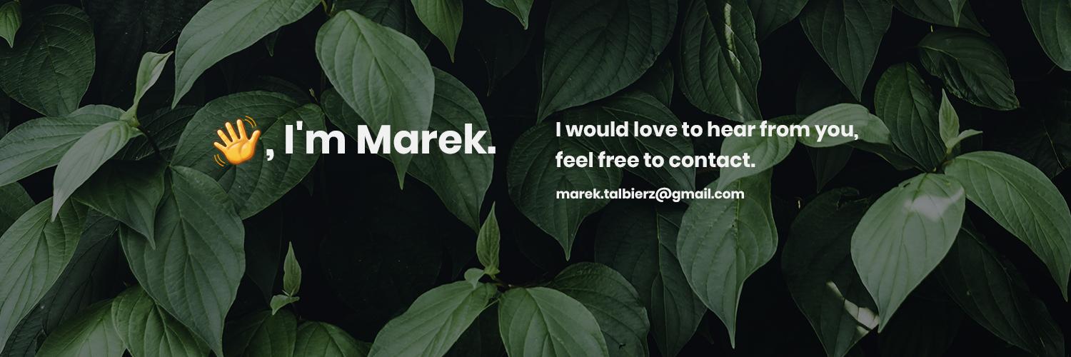 marektalbierz's profile banner image
