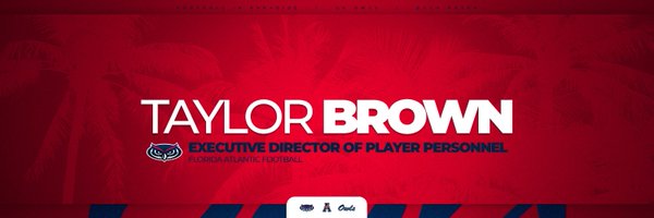 TaylorBrownFAU Profile Banner