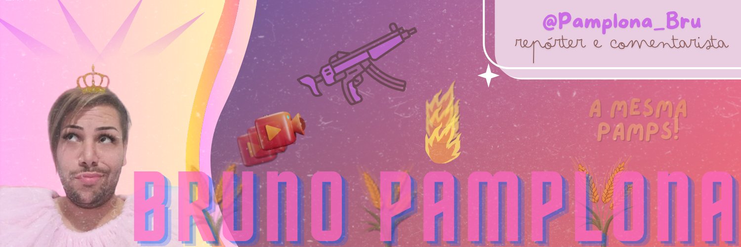 Bruno Pamplona's banner