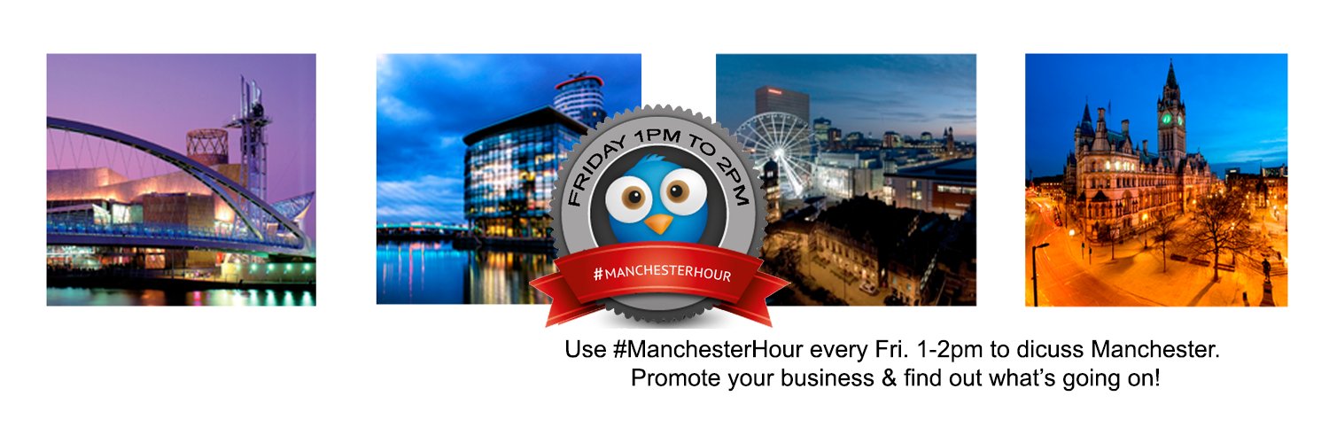 #ManchesterHour banner