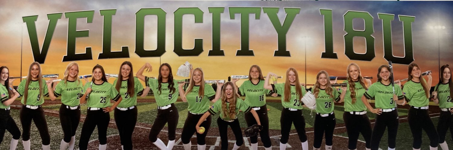 Velocity 18U Softball banner