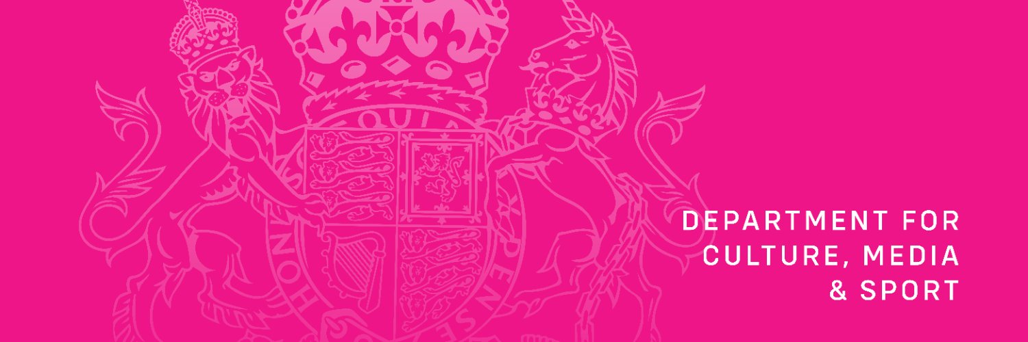 Department for Culture, Media and Sport's banner