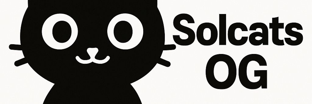 $SOLCATS | OG Solana Cats banner