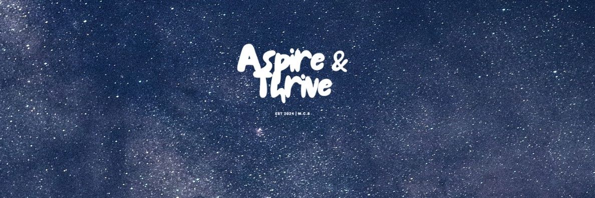 Aspire and Thrive banner
