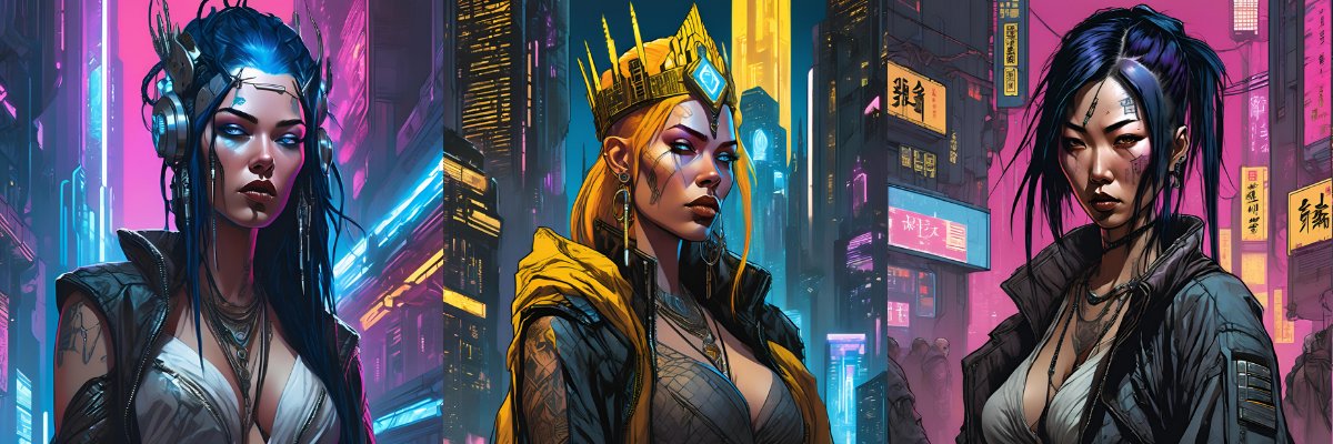 "The Women of the Shadow" banner