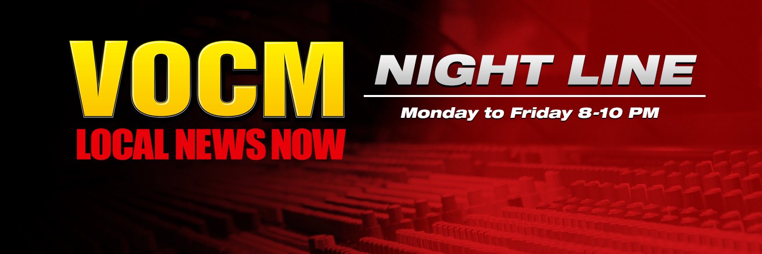 VOCM Nightline banner