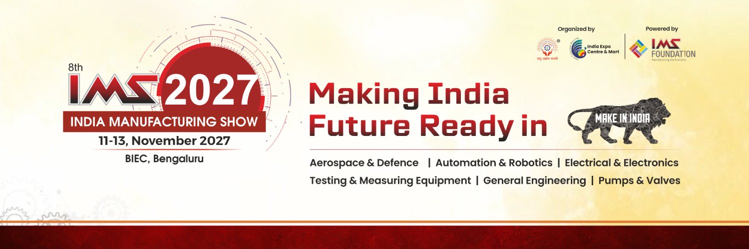 India Manufacturing Show banner