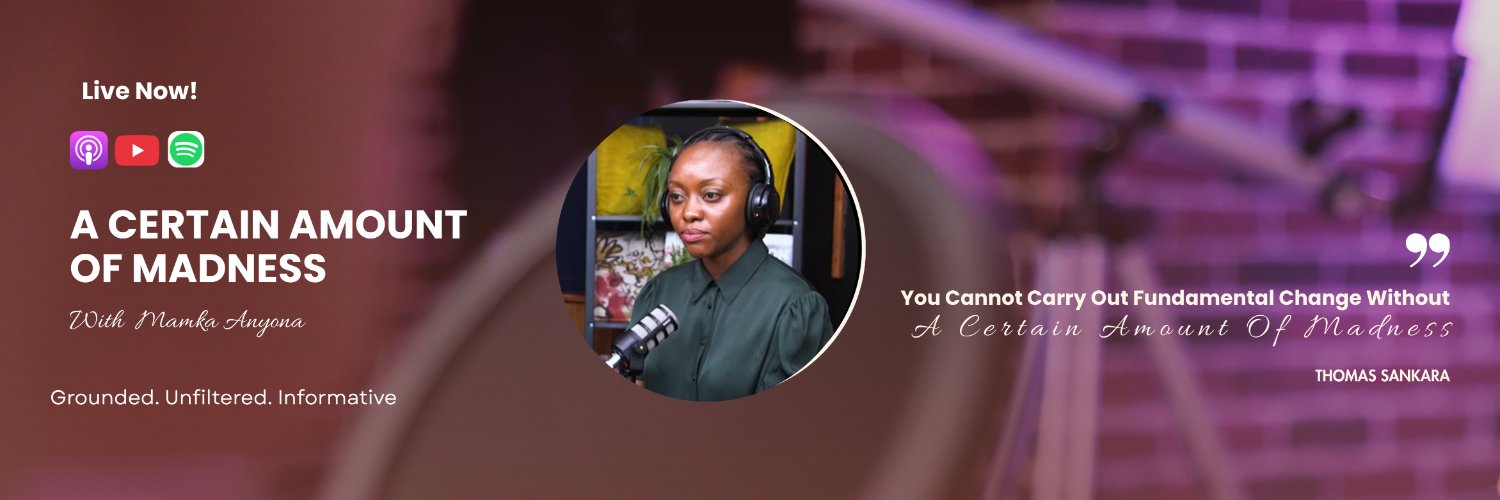 A Certain Amount of Madness Podcast banner