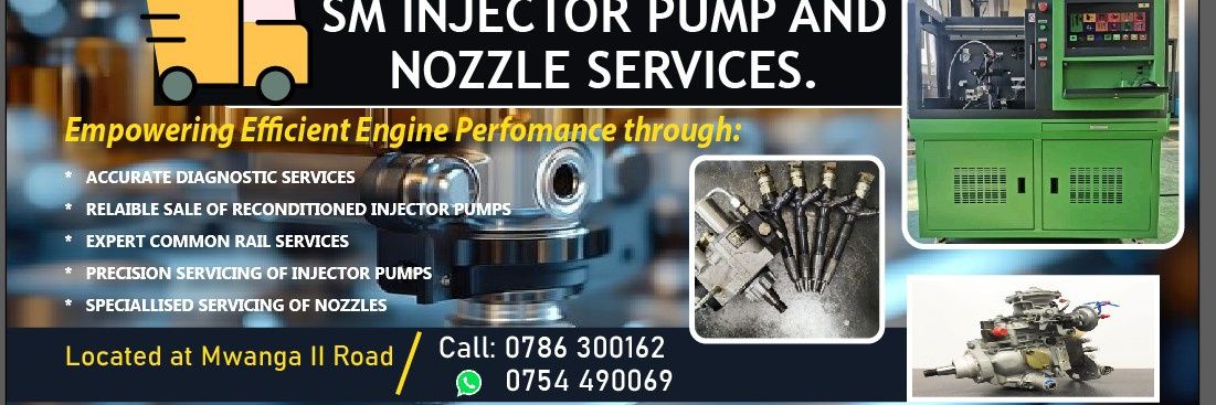 SM INJECTOR PUMP AND NOZZLE's banner