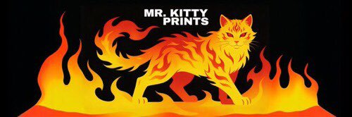 Mr Kitty Prints banner