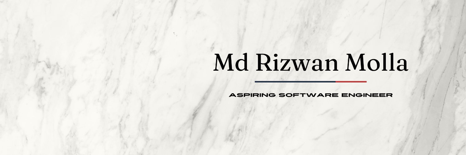 MdRizwanMolla's profile banner image