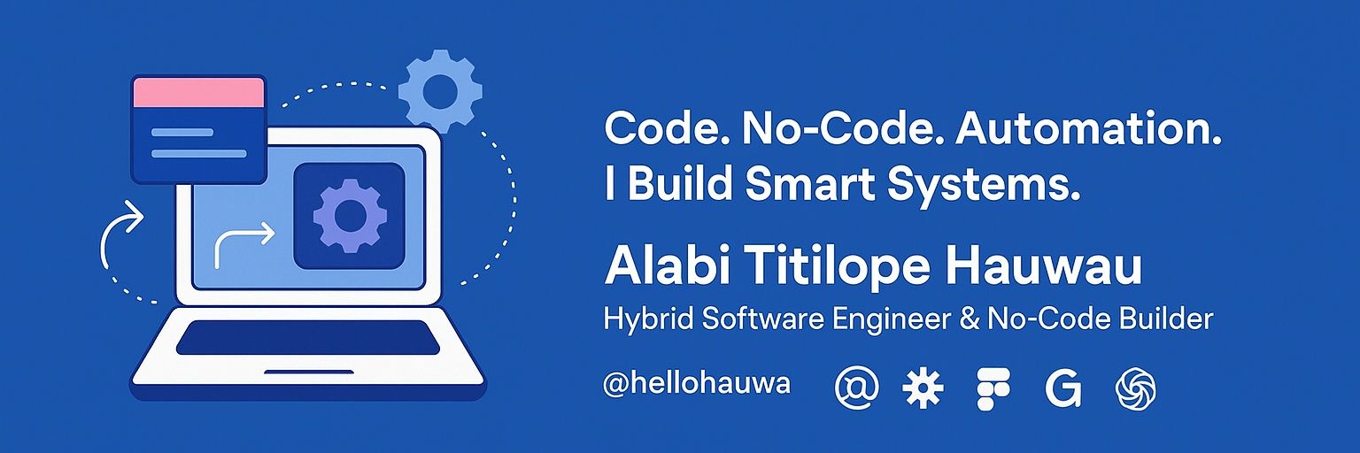 AI | No-code | Low code | Automation banner