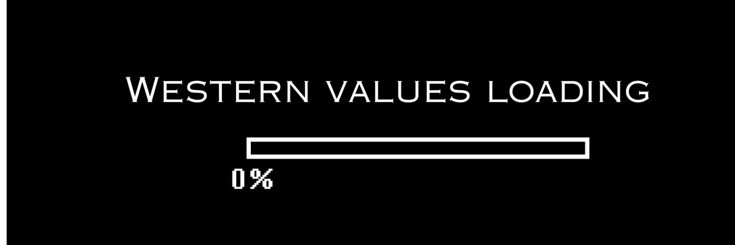 Western Values (Parody) banner