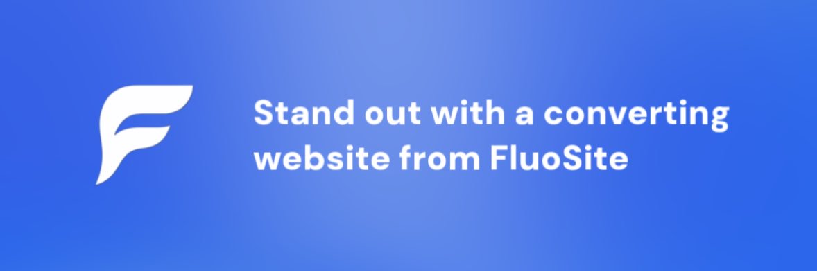 FluoSite – Custom Web Design That Converts banner