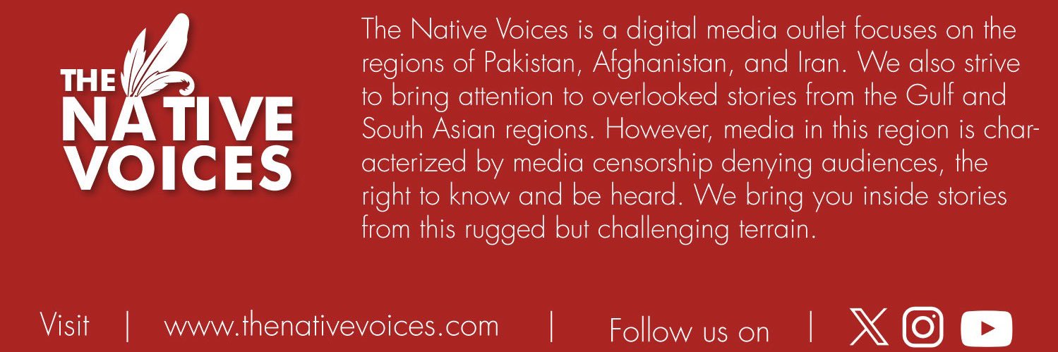 The Native Voices's banner