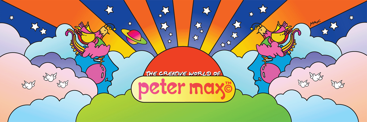 Peter Max banner
