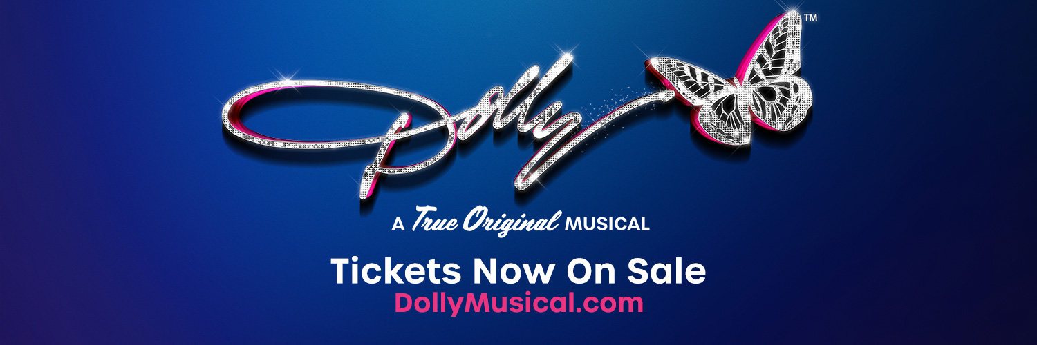 DOLLY: A True Original Musical's banner