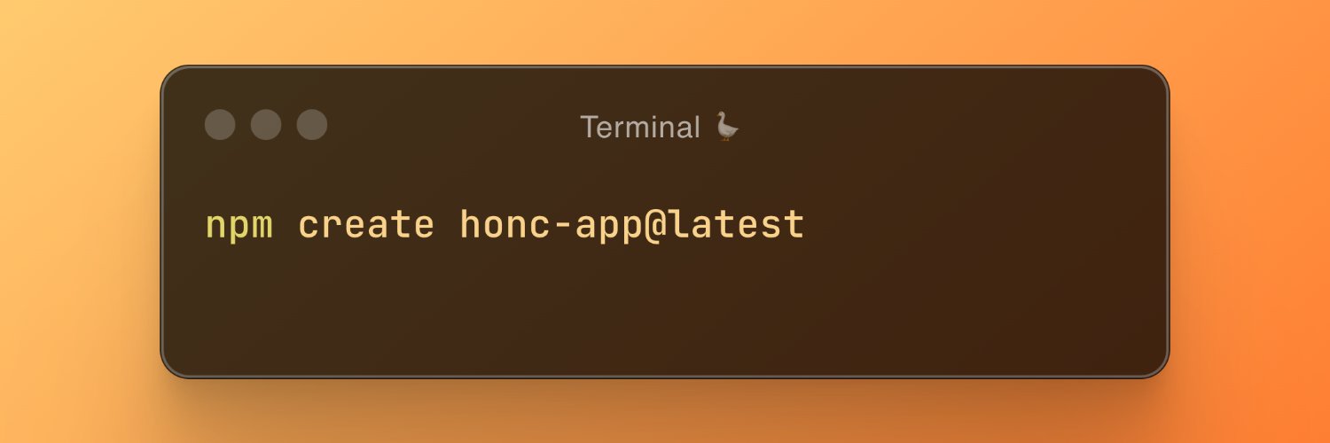 The HONC Stack's banner
