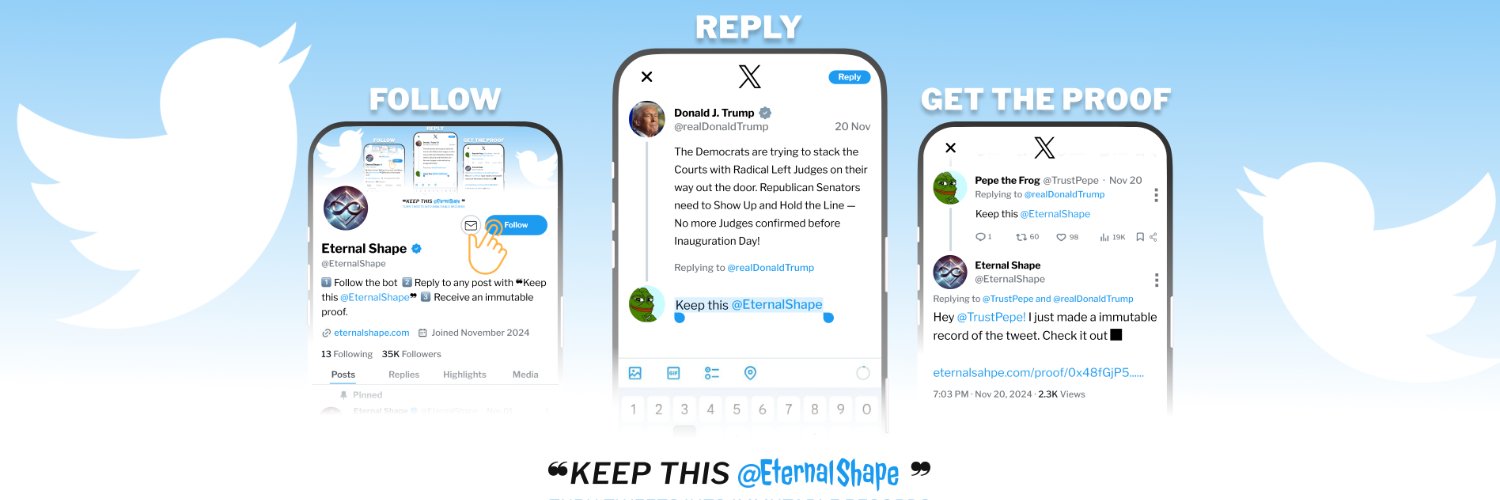 Eternal Shape banner