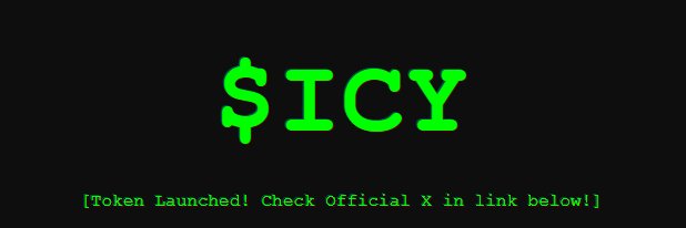 $ICY The Dog banner