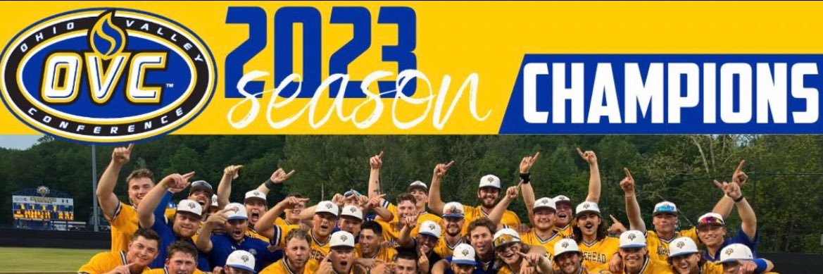 Morehead Baseball Superfan's banner