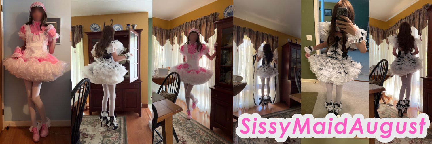 SissyMaidAugust 💖🩷 banner