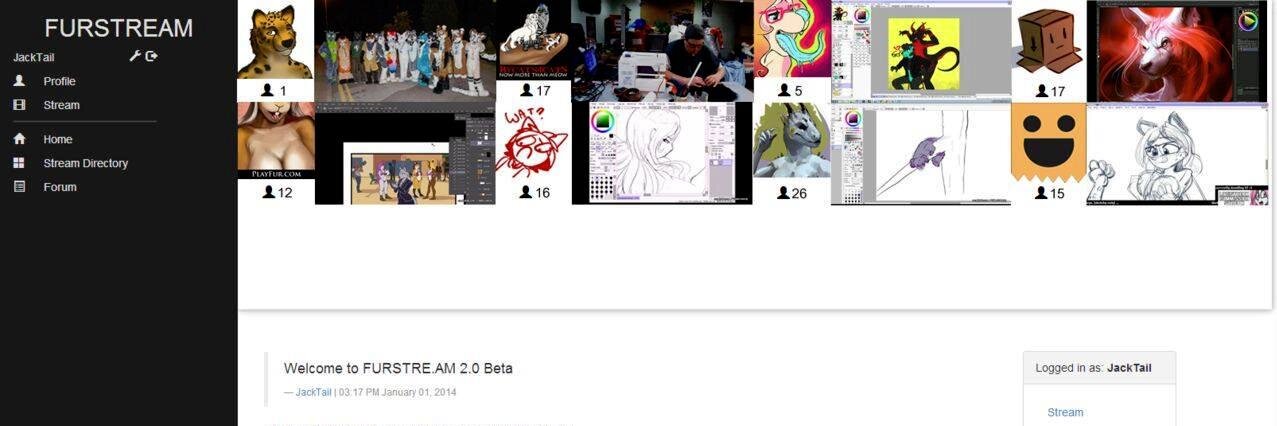 LIVEFURSTREAM's profile banner image