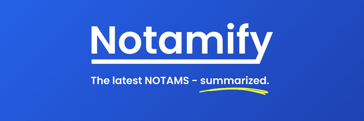 Notamify banner