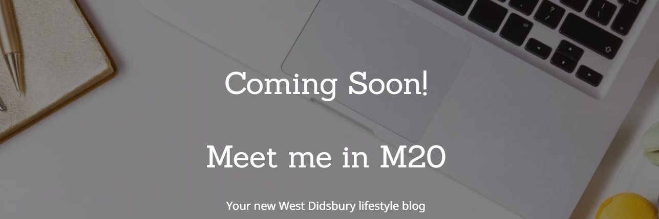 Meet me in M20 banner