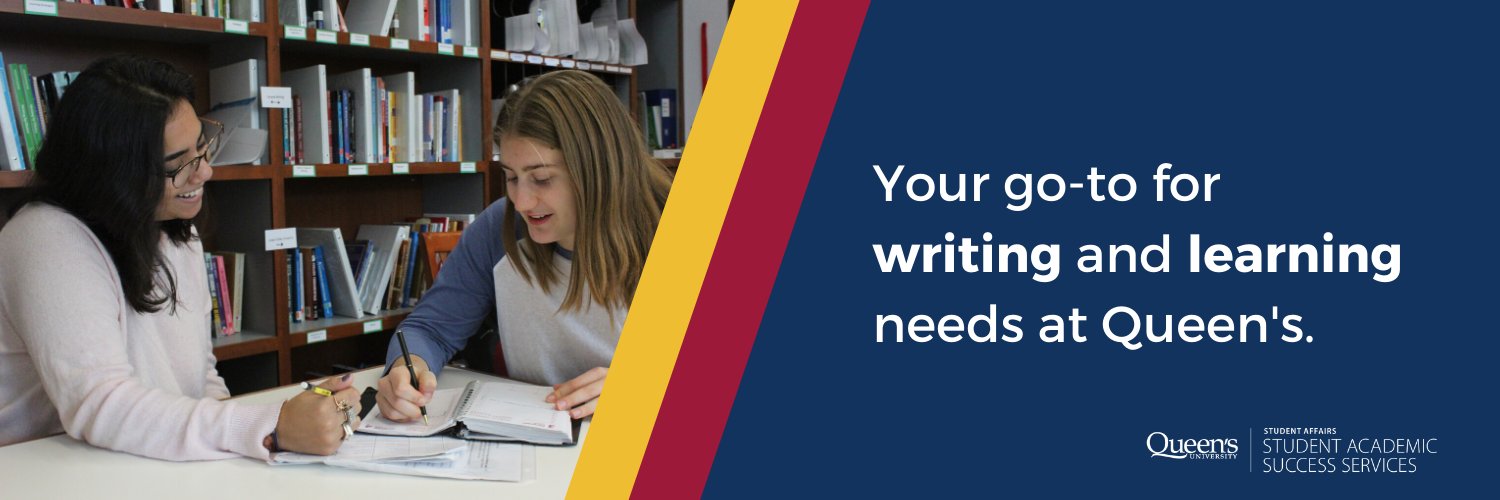 Queen's University SASS banner