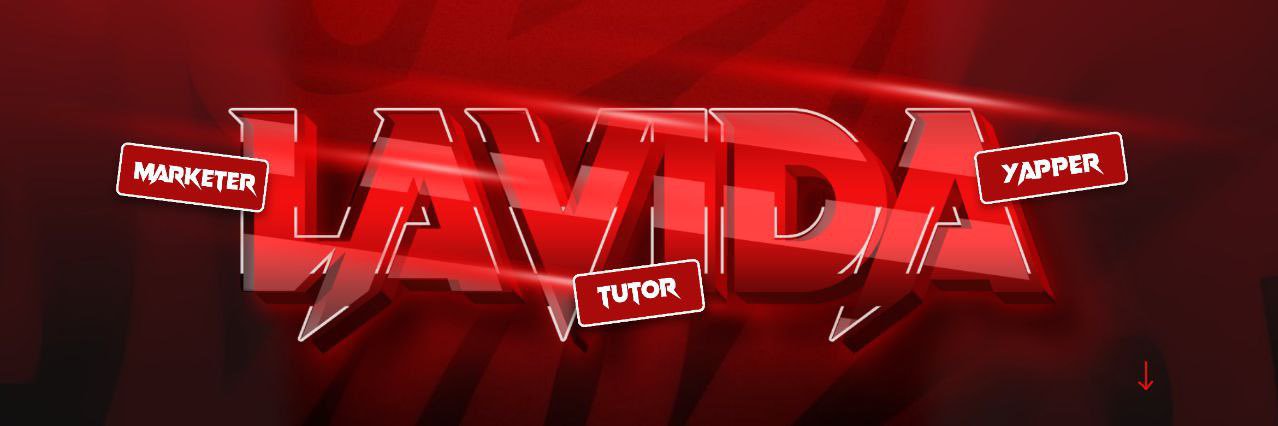 Lavida onchain ⛓️ 💜〽️ banner