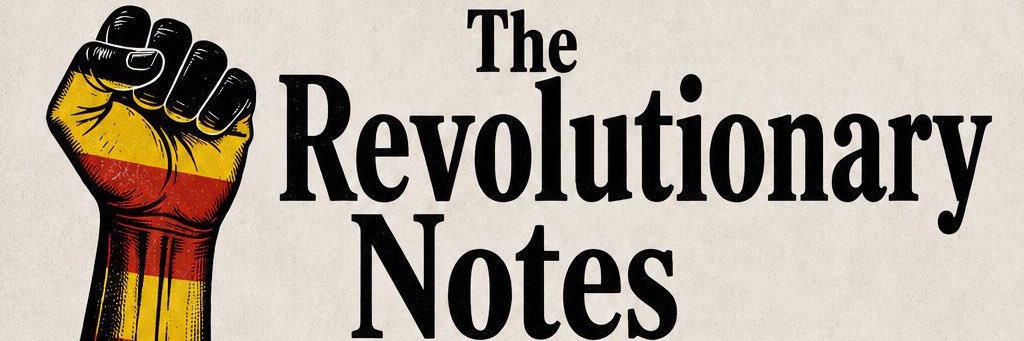The Revolutionary Notes banner