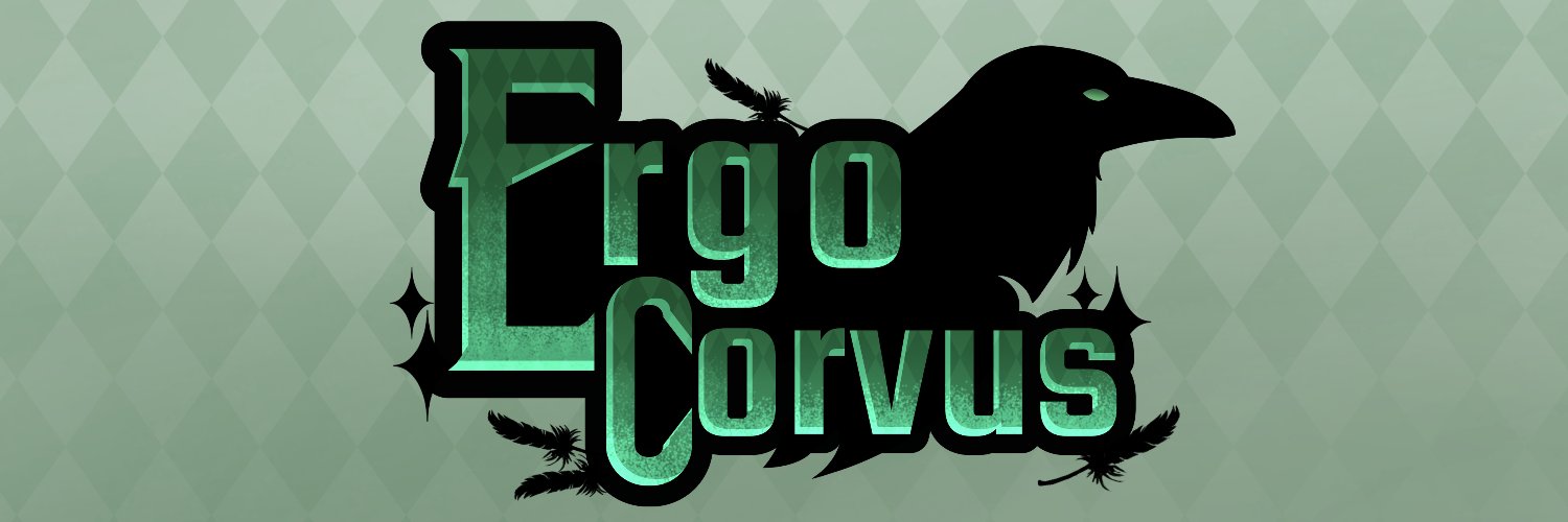 Ergo Corvus 🪄🌲 Crow Vtuber banner