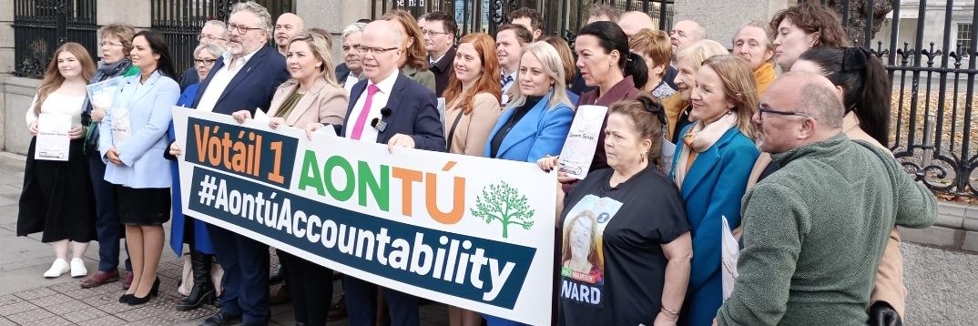 June Dillon - Aontú Clare banner