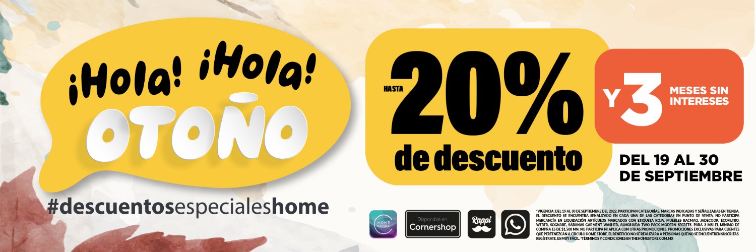 The Home Store banner