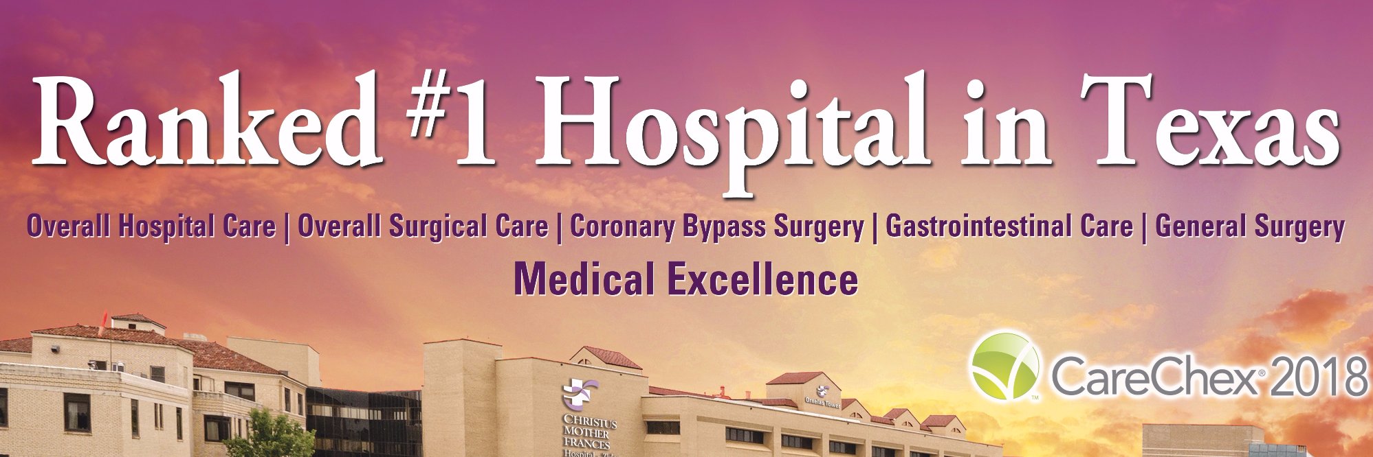 CHRISTUS Trinity Mother Frances banner