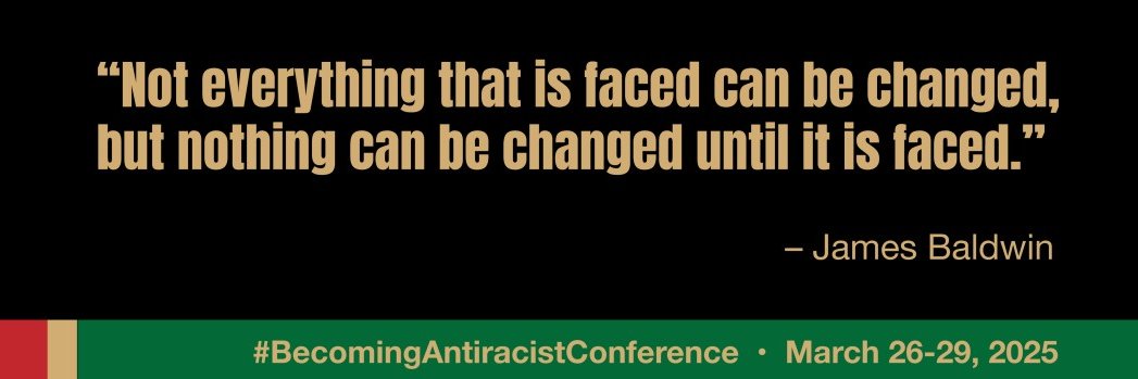 White Privilege Conference self and social transfo banner