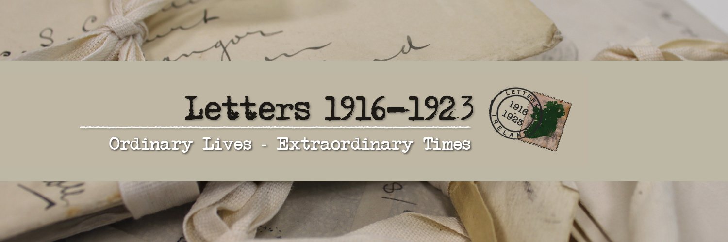 Letters 1916-1923 banner