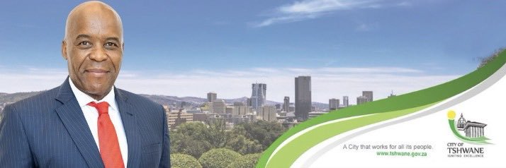 Eugene Modise's banner